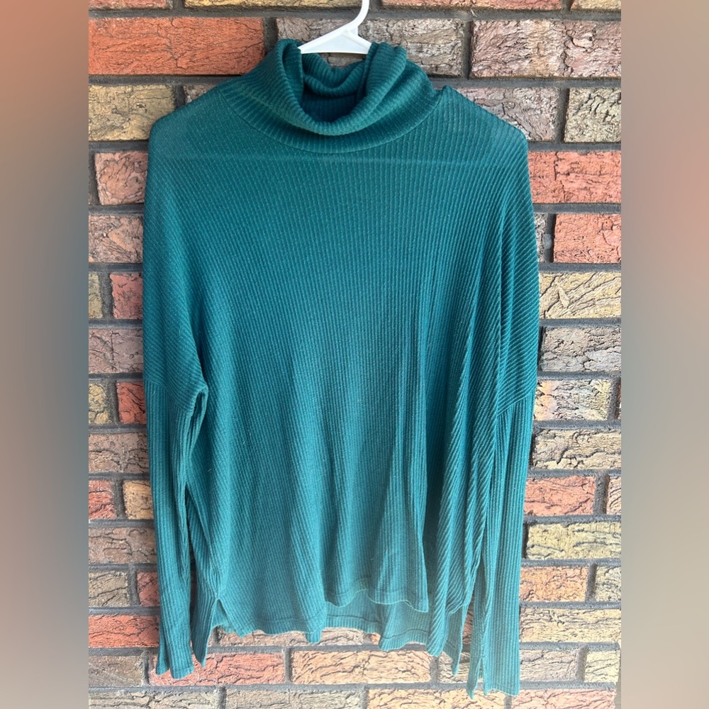 Aerie Draped Turtleneck
